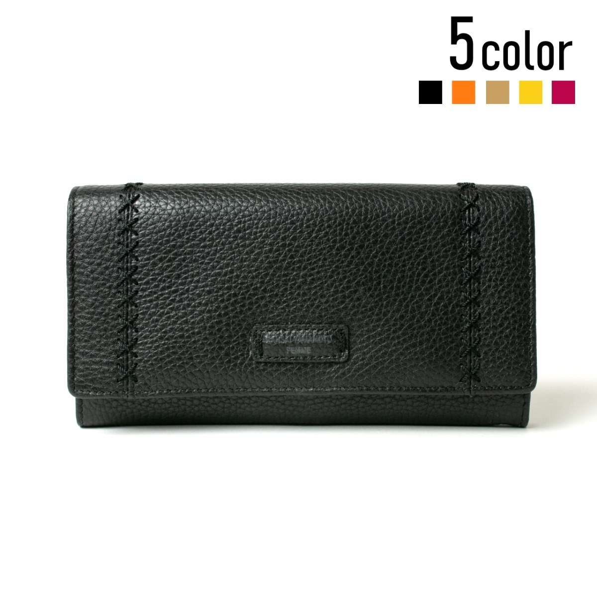 【15時まで即日発送】ヤマモトカンサイ 財布 長財布 レディース L字ファスナー小銭入れ 牛革 本革 婦人用 山本寛斎 FEMME MJ4506 正規品