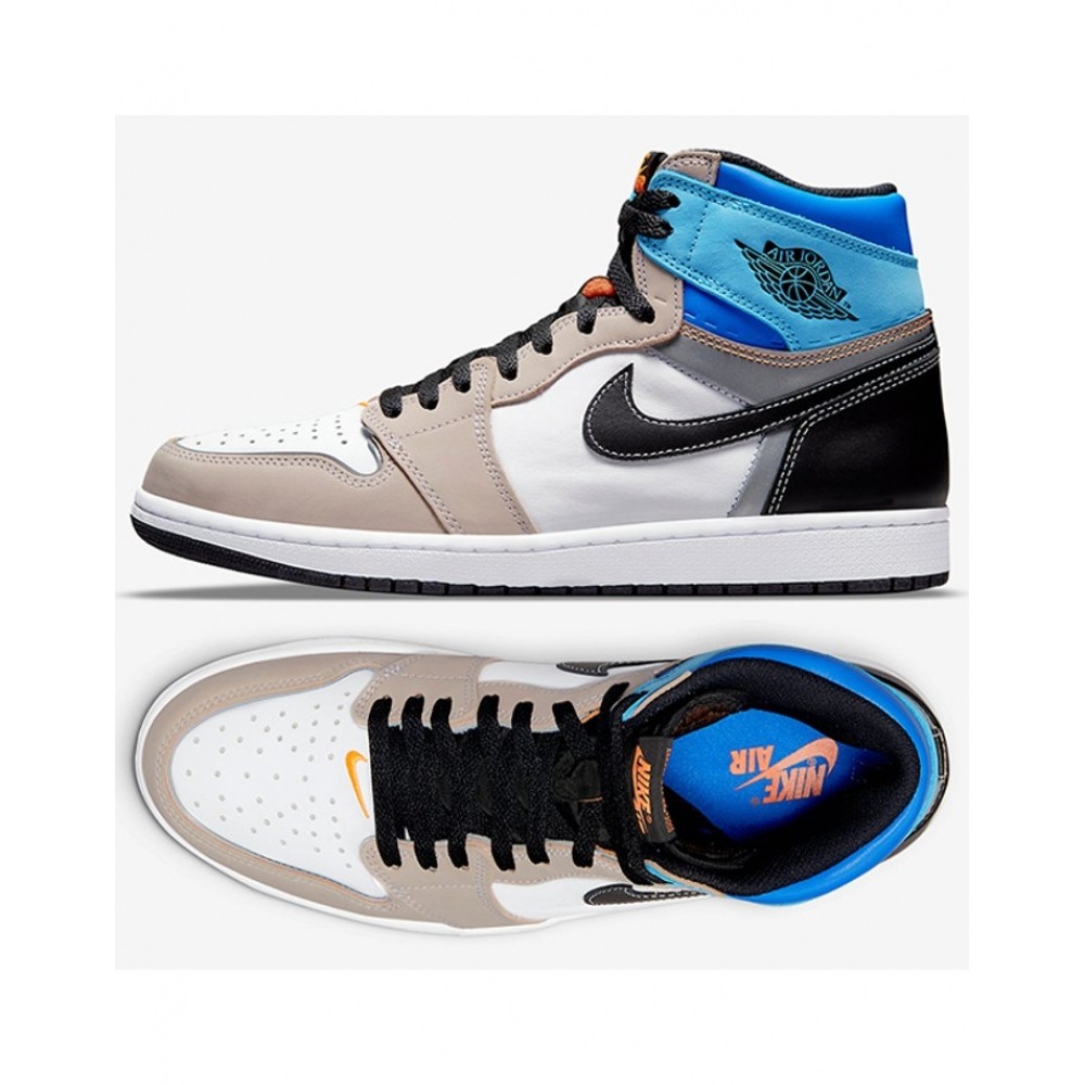 ナイキバスケットボールシューズエアジョーダン 1 レトロハイオグ DC6515-100 P2206