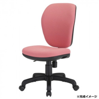 藤沢工業(TOKIO) オフィスチェアハイバック FST-77H ピンク