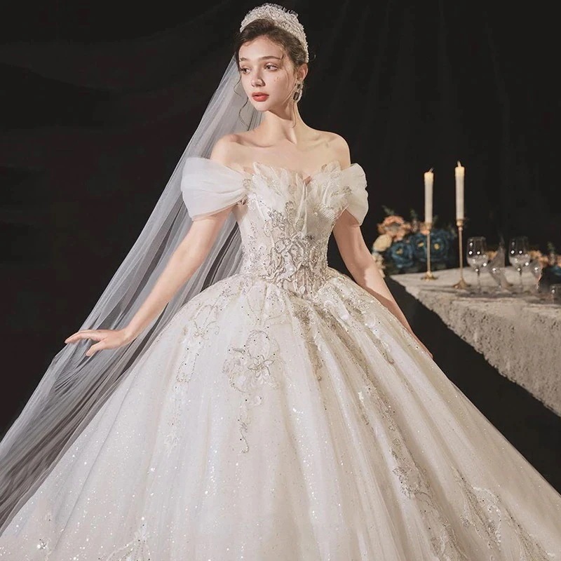 結婚式ワンピース 新商品 高級感 気質 花嫁ロングドレス ロングドレス 卒業式 演奏会 ウェディングドレス ドレス パーティードレス大人気 ドレス 成人式 42,273円