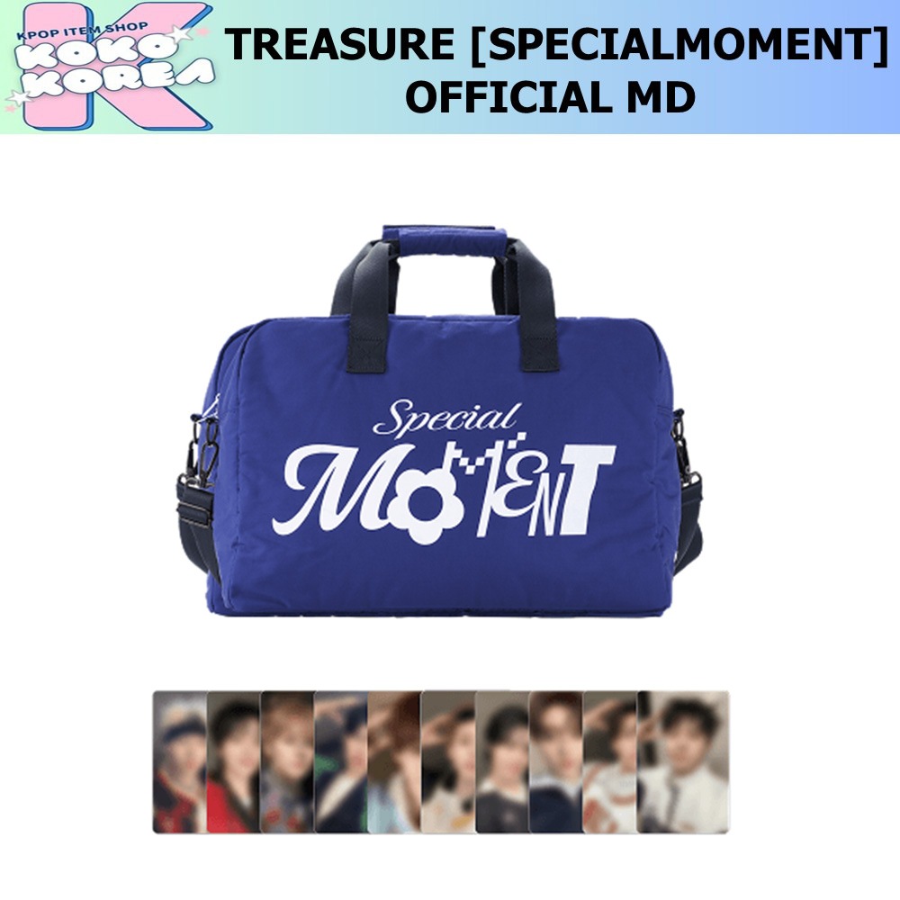 TREASURE [SPECIALMOMENT] OFFICIAL MD DUFFLE BAG 公式グッズ