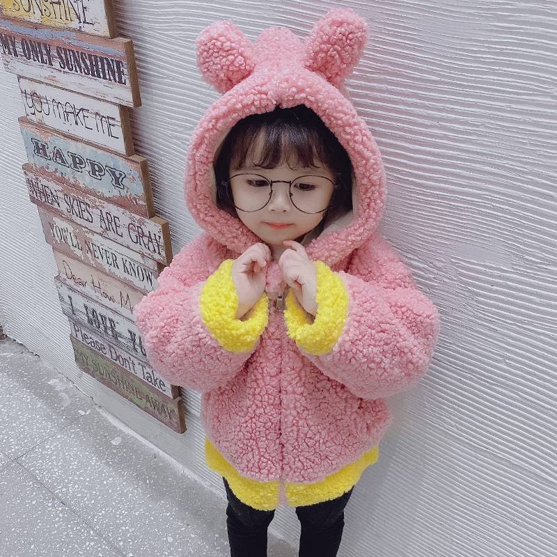 フード付き 裏ボア コート 2019 子供服 ボアコート ジャケット pコート ダッフルコート アウター 冬服 女の子 ベビージャケット 裏起毛 ムートン 厚手 防寒