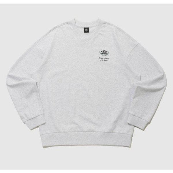 マンツーマン長袖Tシャツ Vネック BB UP421CFSO8 WMG0 NVY0