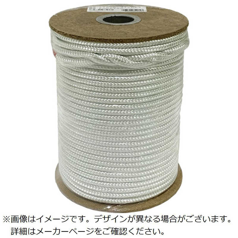 ユタカメイク　ロープ ナイロンロープ16ウチドラムマキ 6mmx70m　PRNN10