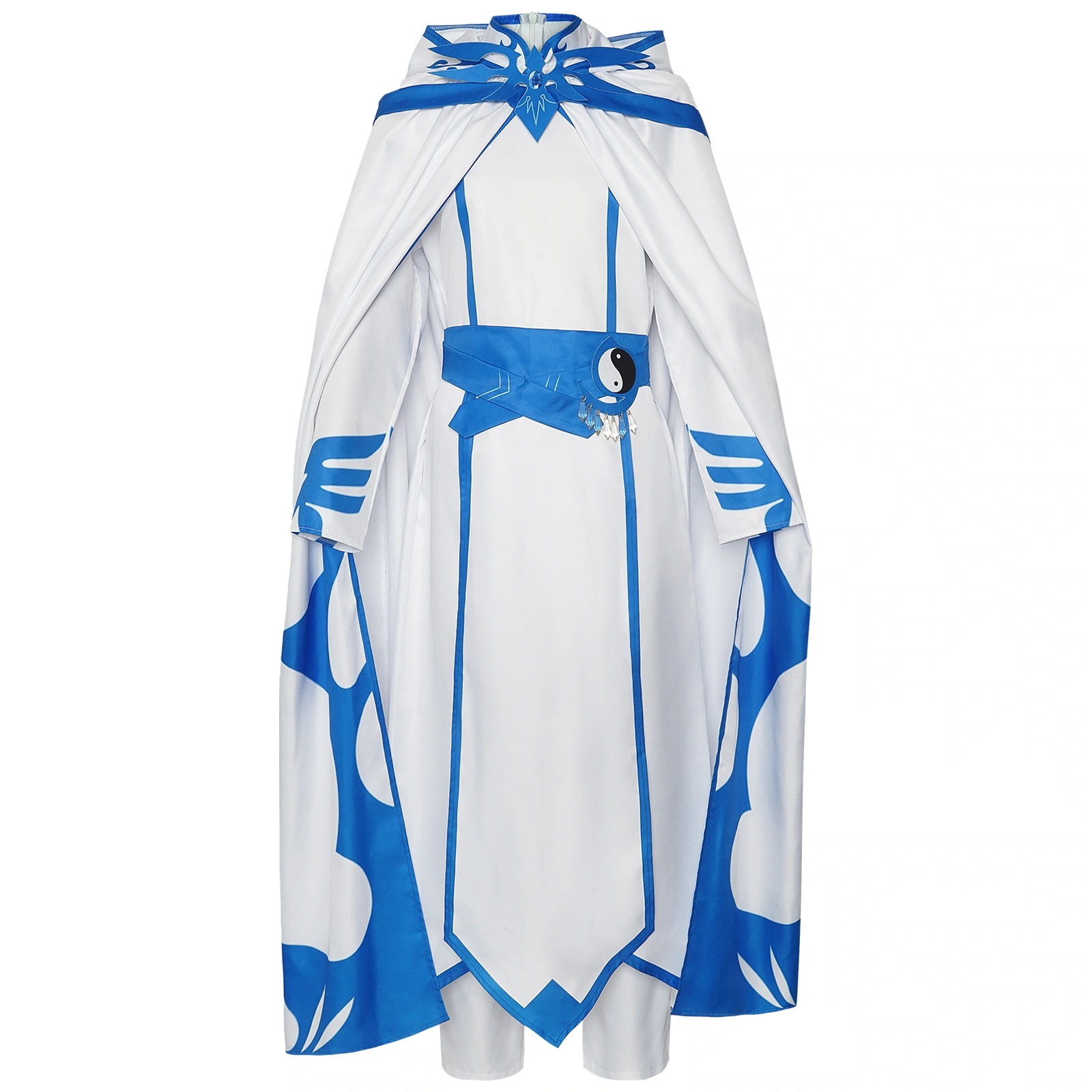【2026新作-1747】三眼喘息天録cos服楊藍白戦神セット同金コスプレアニメコスプレ衣装