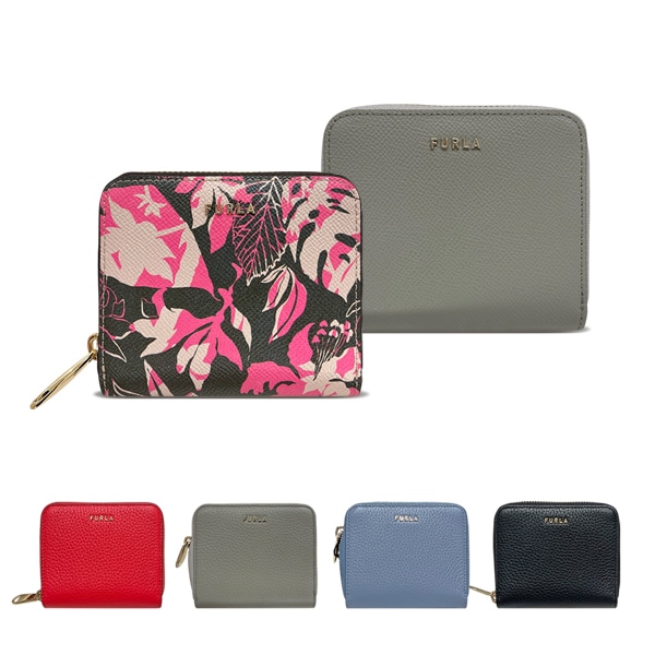 即発 二つ折り財布 財布 アウトレット 正規品 クラシック ミニサイズ 無地 レザーPS86CL0/PU32RZY