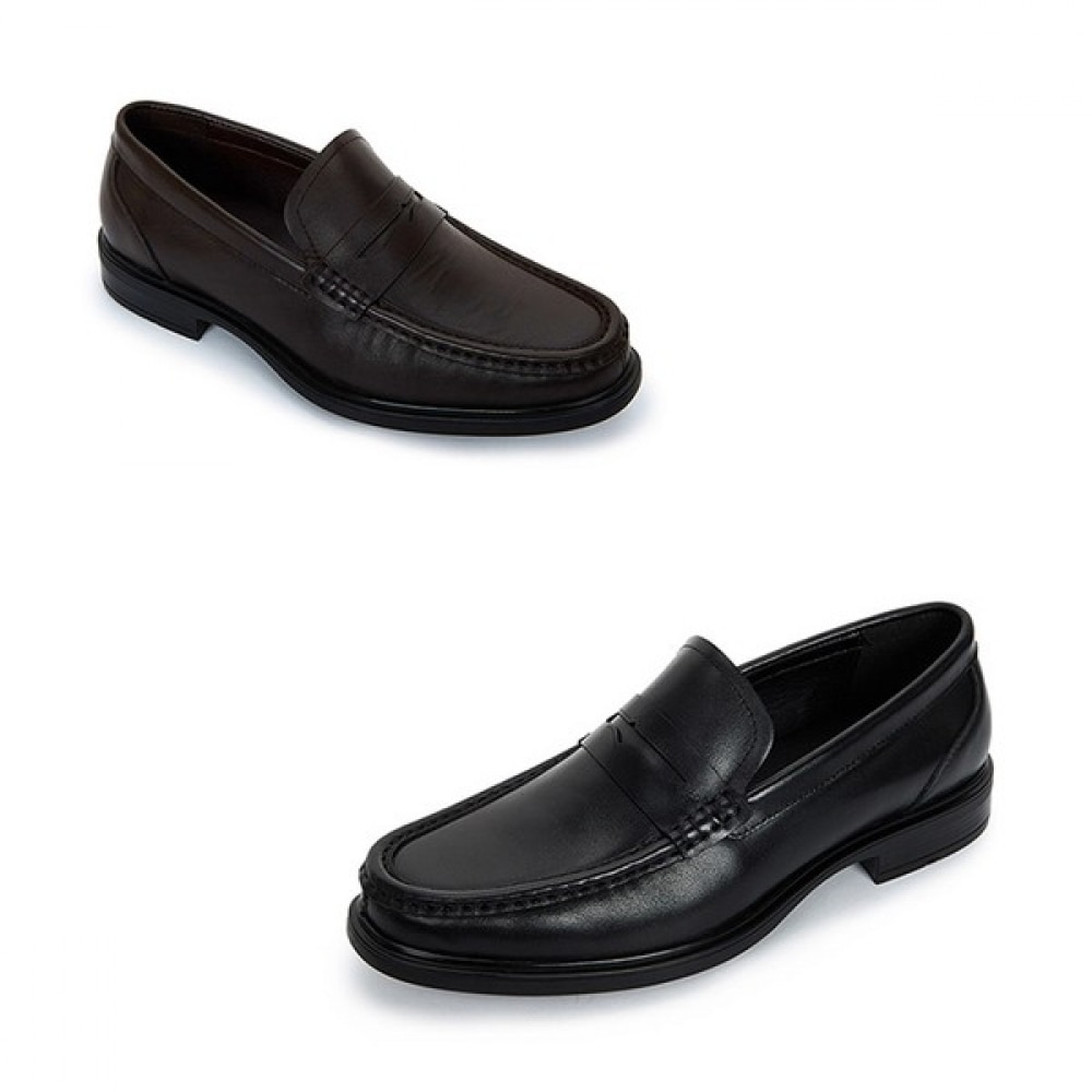 [Mook] ナンファドーバー牛革ドレスローファー2色 9,294円