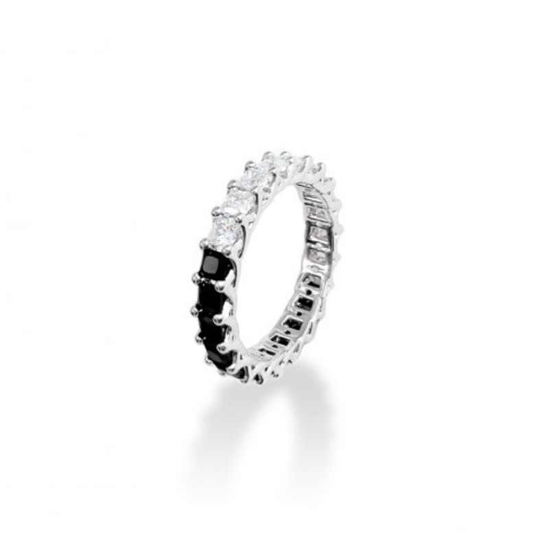 [NCT DREAM チョンロ 着用] MACIER 正規品 ムラート ハーフ ブラック 指輪 韓国