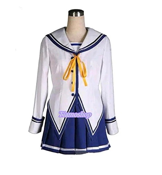 学校付属の制服を見る朝倉音夢吉野桜白川天宇美春有沢美咲月城アリス風クリスマスハロウィンイベントコスチ