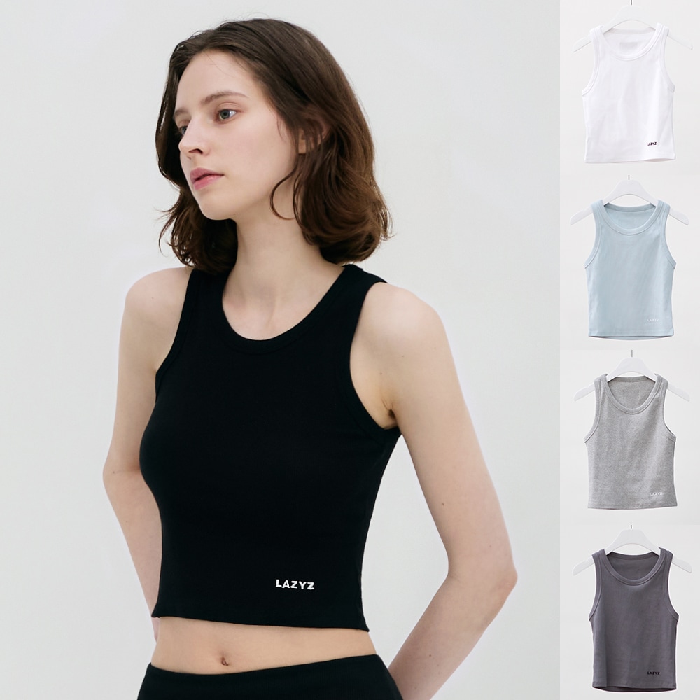 Ribbed Tank Top (5colors)
