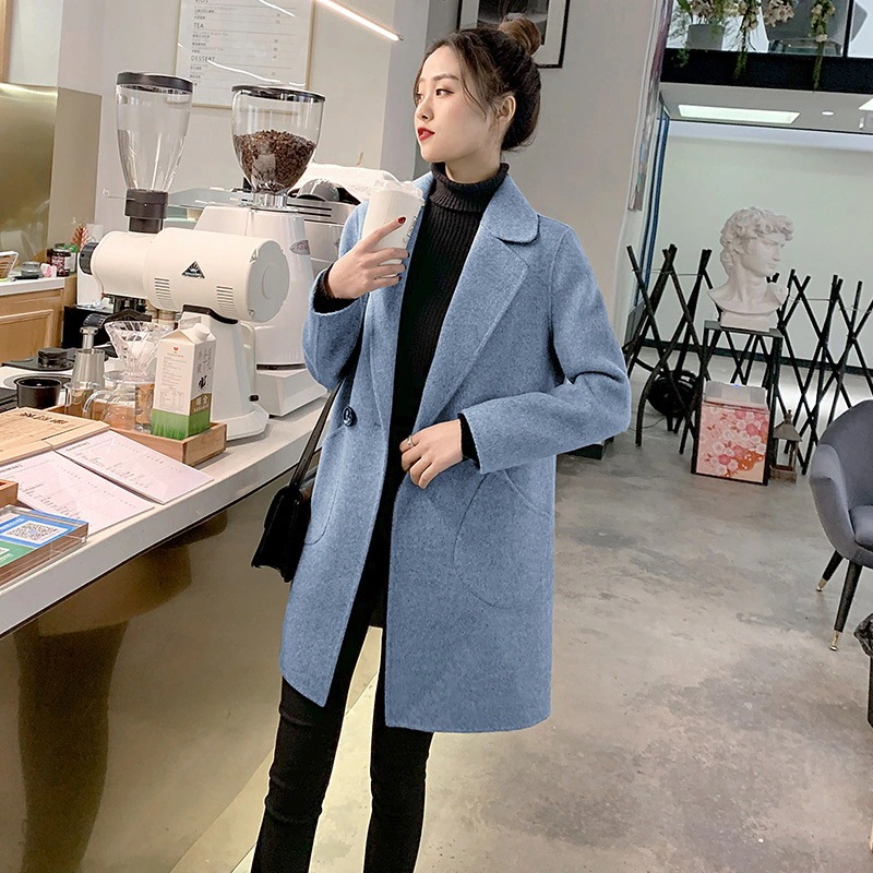製品 気質 チェスターコート レディースコート　秋冬　ラシャコート　ロングコート　女性　ジャケット　アウター　コート　通勤　カジュアル