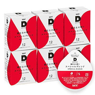 他サイト： UCC ドリップポッド 専用カプセル 鑑定士の誇りスペシャルブレンド 12杯分 × 6箱 ポッド・カプセルの商品画像