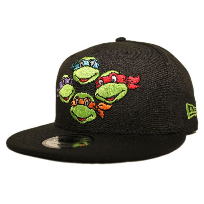 ティーンエイジ ミュータント ニンジャ タートルズ コラボ スナップバックキャップ 帽子 TEENAGE MUTANT NINJA TURTLES 9fifty Li メンズ レディース フリーサイズ