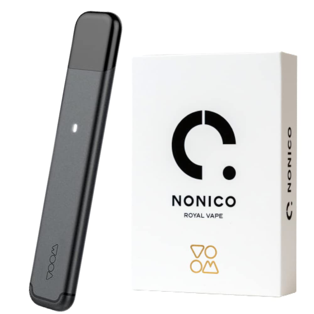 NONICO ノニコ 電子タバコ スターターキット ストロングメンソール付き ニコチン タール無し ベイプ 専用充電器付き (ブラック) 4,879円