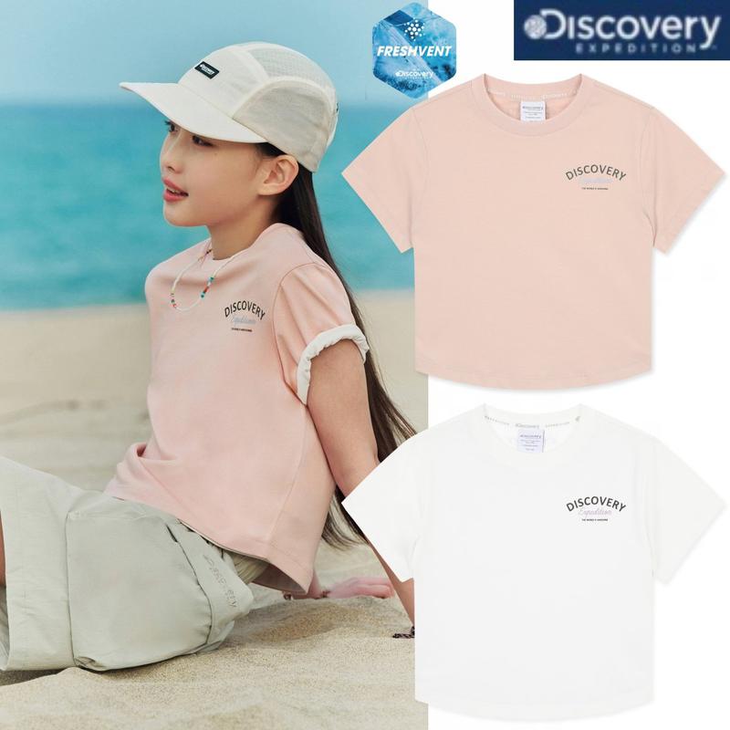 25SS 女児 フレッシュベント スリムフィット トレーニング 半袖Tシャツ DKTR93053
