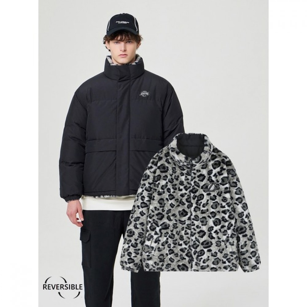 (NBA) オールレイカーズミンクボアリバーシブルダウン (N224DW111P)