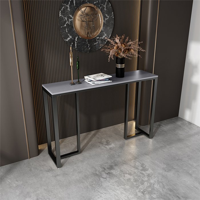 テーブル コンソールテーブル 玄関 高級人造大理石 スリム おしゃれ 玄関台 省スペース サイドテーブル デスク 玄関テーブル 花台 電話台 インテリア 石目調 エントランス 台 かっこいい