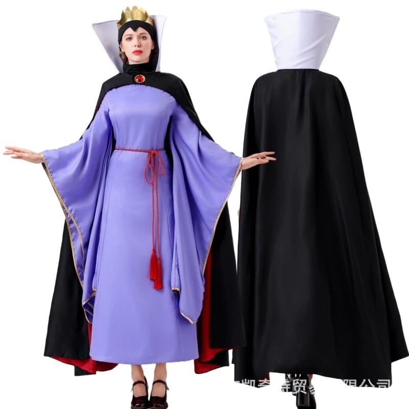 【ハロウィン】童話 白雪姫コスプレ衣装有毒な女王悪の女王コスプレアニメドラマactingコススーツ