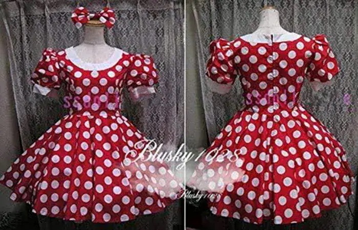 ミッキーマウス ミニー 衣装 大人 メインエントランス コスプレ 衣装 コスプレ 衣装