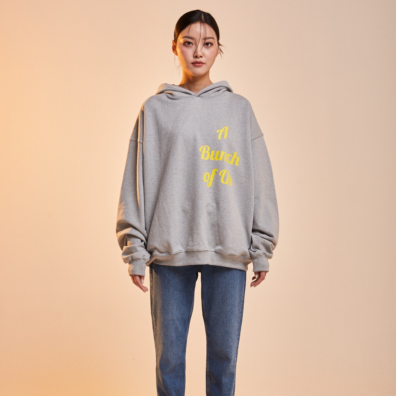 ROMANTIC CROWN】STRIPE RIB KNIT HOODIE パーカー