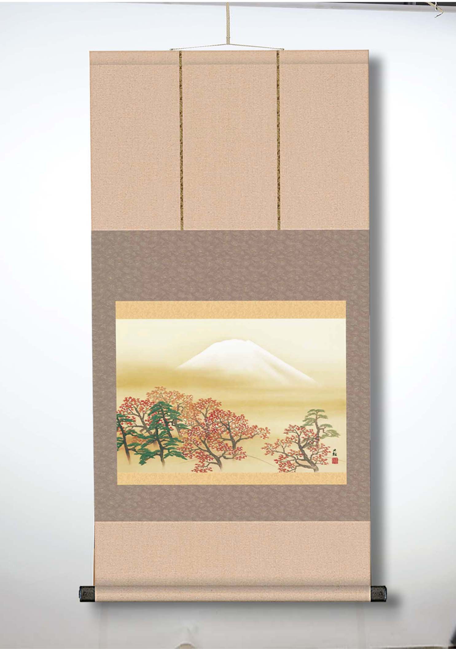 横山大観　霊峰富士掛軸(尺三)　日本心神 10,140円