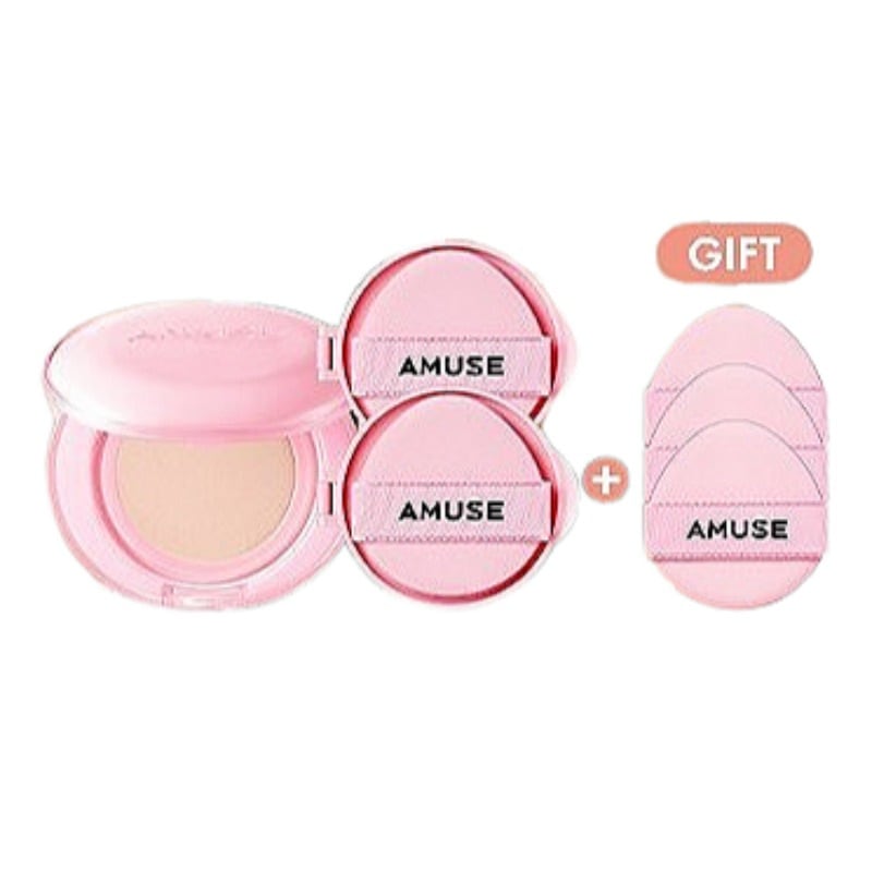 【NEW】リニュアルデューパワーヴィーガンクッションファンデーションセット登場！ 【本品1個+レフィル 2個+パフ3個】人気ベース集め/ファンデーション/クッションファンデ/敏感肌/密着/高カバー/ツ