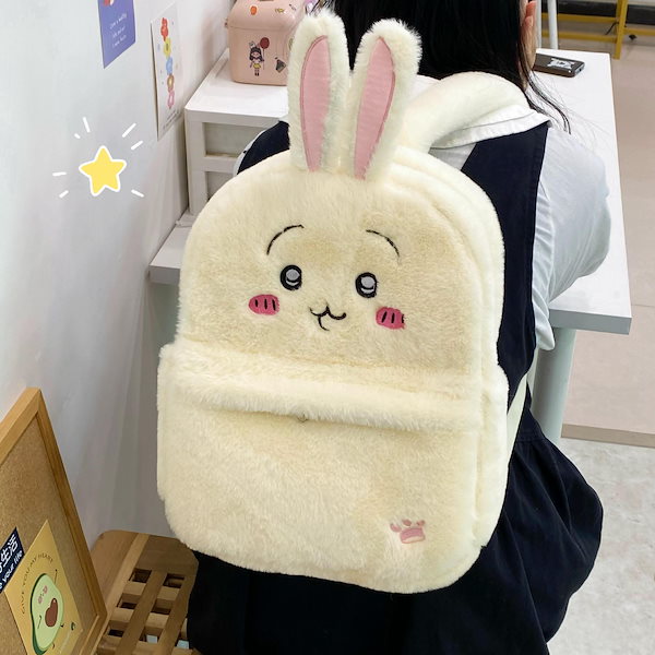 chi ikawa parkウサギリュック 可愛いリュック ちいかわ リュック ハチワレ ウサギ リュックサック 学生 大人用