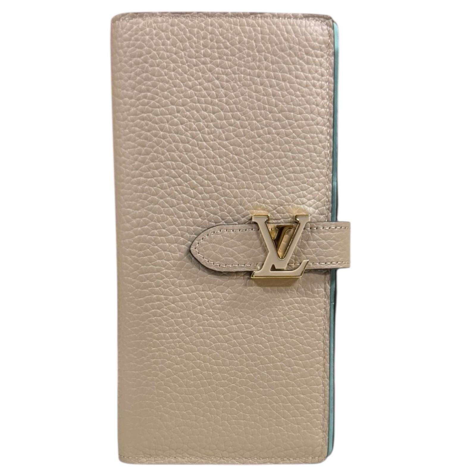 ルイヴィトン ヴェルティカルウォレット トリヨン 長財布 トリヨンレザー M81367 LOUIS VUITTON 中古 美品