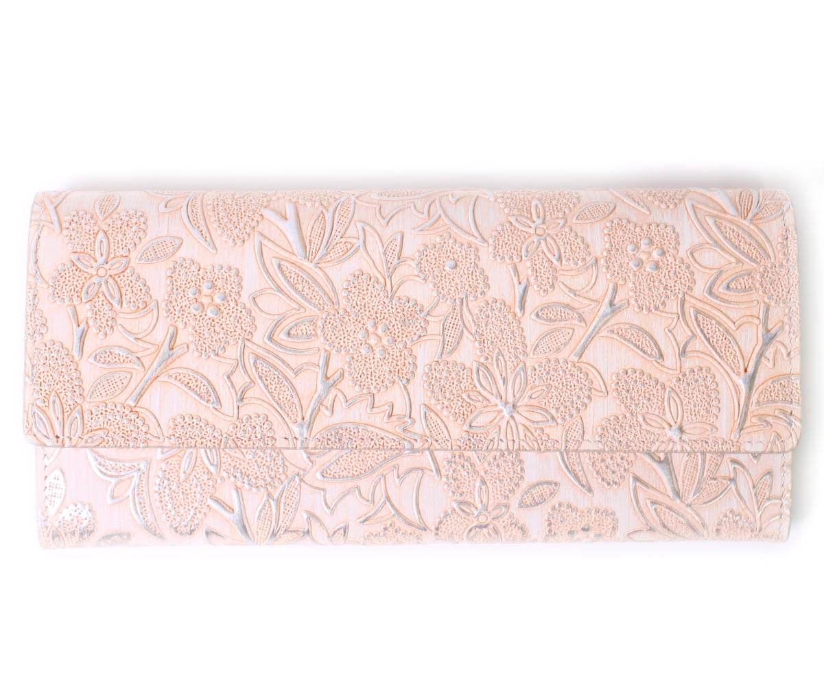 財布 レディース 長財布 かぶせ ギャルソン 日本製 牛革 本革 クレア 1420-623