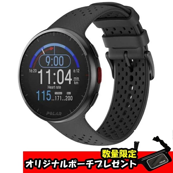 （限定特典付）POLAR PACER PRO（ポラールペーサープロ） 日本正規品 カーボンブラック バンドS-L #900102178