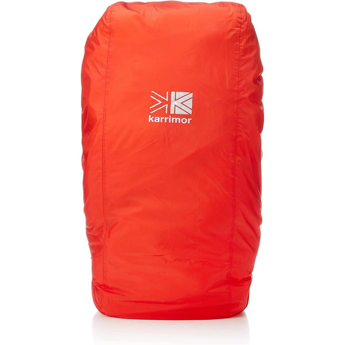 カリマー 登山用 レインカバー 中型 raincover 40-60 オレンジ karrimor 防水 リュック バックパック アウトドア トレッキング 雨対策 パッカブル