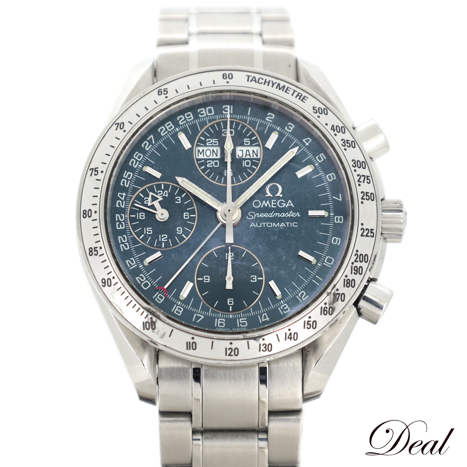 オメガ スピードマスター デイデイト トリプルカレンダー 3523.80 メンズ 腕時計