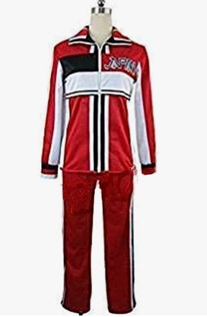 新テニスの王子様U-17ジャージ赤 コスプレ衣装
