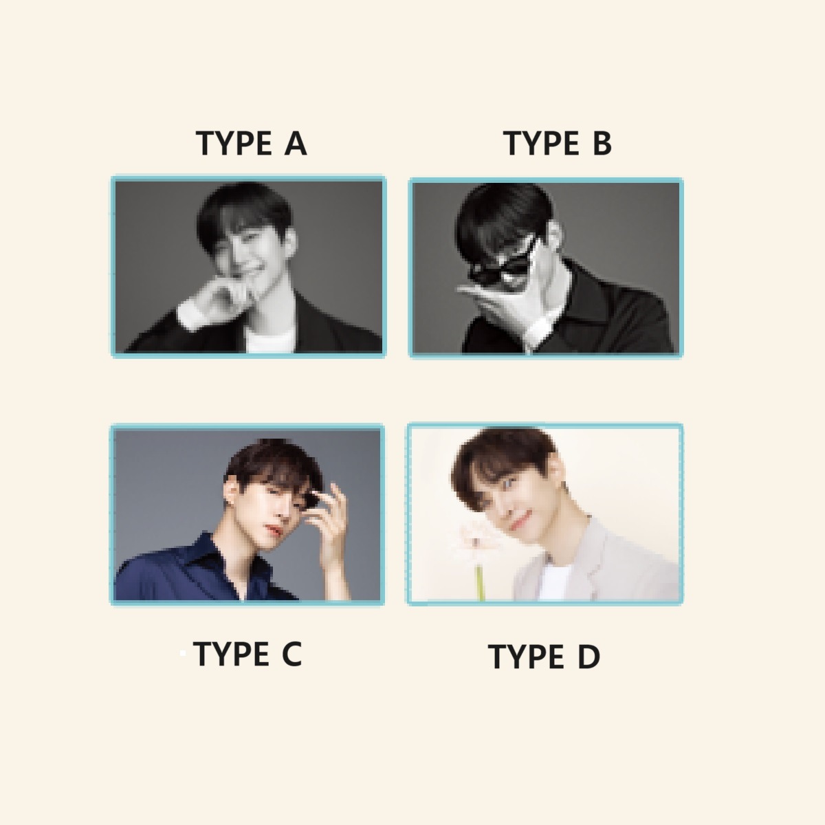 [ 公式 ] 2PM JUNHO x 마이밀 23 FALL LIMITED PHOTOCARD (4TYPE)