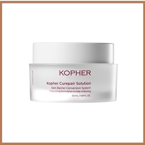 【4ever Line】 コペル キュリペアソリューション 水分クリーム 鎮静 色素沈着 低刺激 クリーム 50ml / メラニン / 毛穴 / 色素 / 抑制 loverセット あやぱん メルダーシ