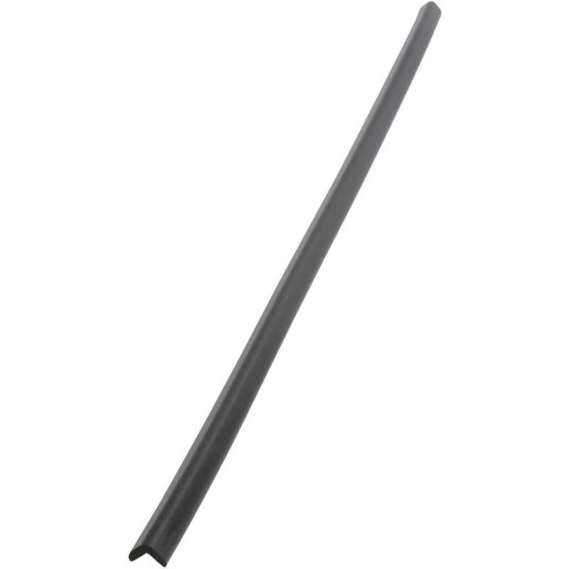 トラスコ中山　安心クッション L字型 細 10本入り ブラック　T10AC56
