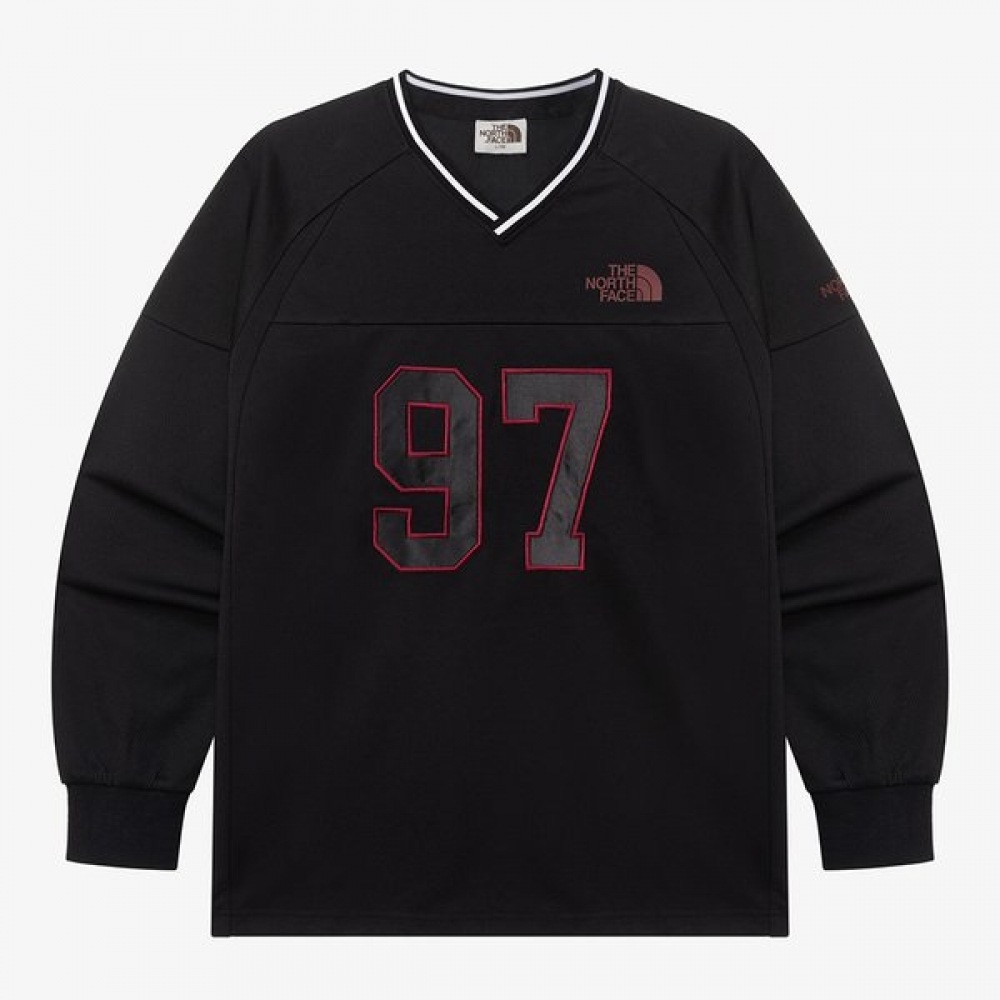 ノースフェイス TNF クルー 長袖Tシャツ BLACK NM5MR05J