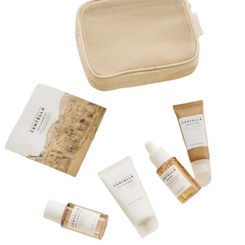 マダガスカル センテラ トラベルポーチ セット ミニキット_オイル/フォーム/パッド/アンプル/クリーム 5,502円