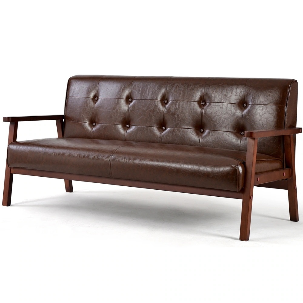 4452.5人掛け ソファ 3人掛け レトロモダン