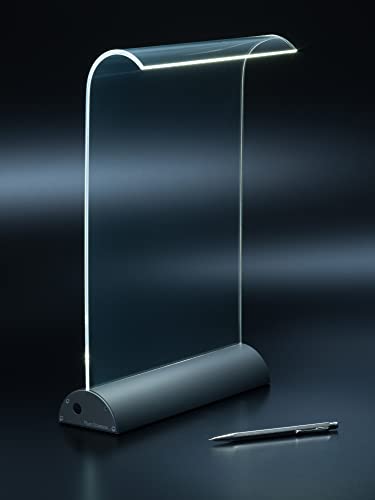 色：ロイヤルシルバー Glowide LED デスクライト GW1000-S (ロイヤルシルバー)