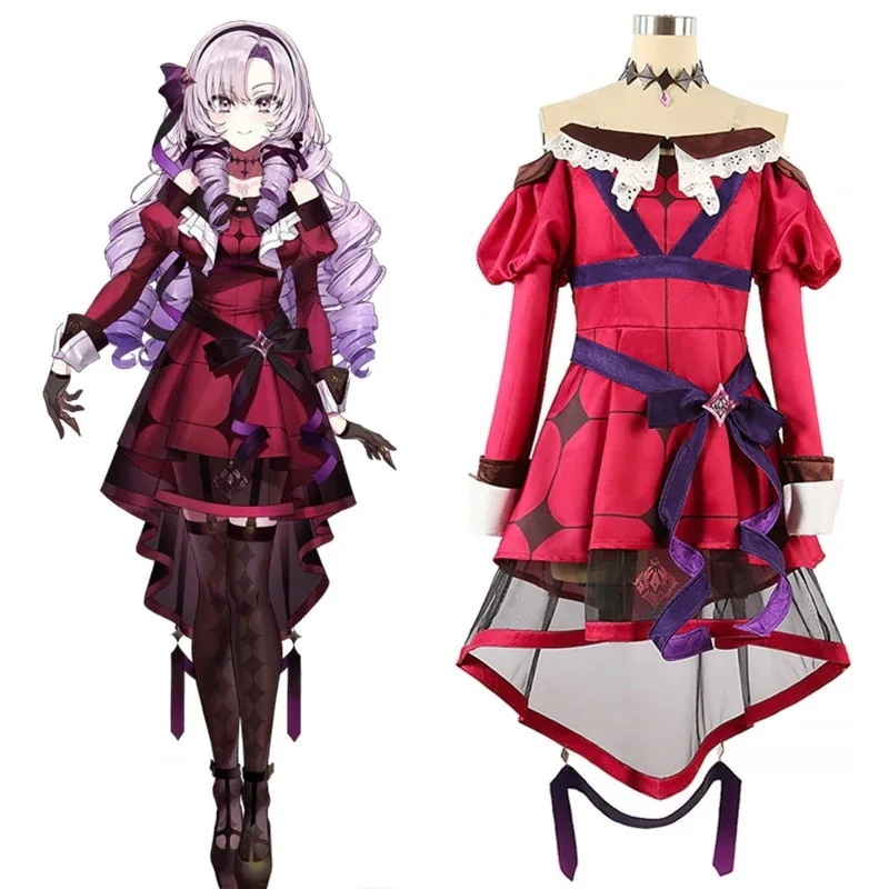 コスチューム 壱百満天原サロメ にじさんじ コスプレ衣装 変装 仮装期間限定30％ ハロウィン バーチャルライバー VTuberパーティーイベント用品コスプレ変装仮装