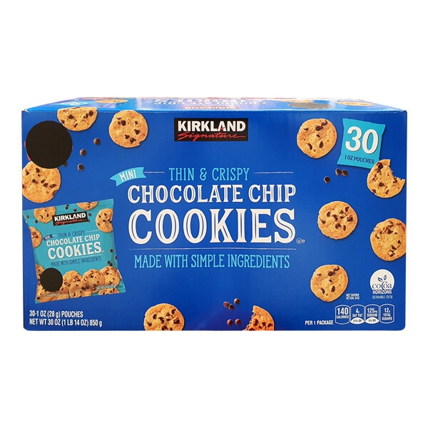 カークランド チョコチップクッキー 850g（28gx30個入）