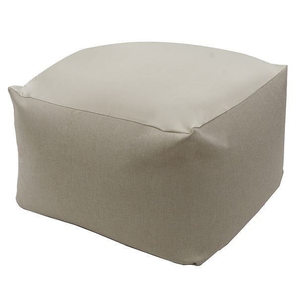 カバーリングビーズクッション Mサイズ ベージュ