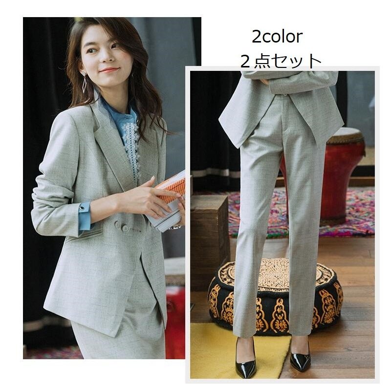 レディースキャバスーツ フォーマルスーツ 2点セットスーツ 卒業式 卒園式 七五三 パンツスーツ 3