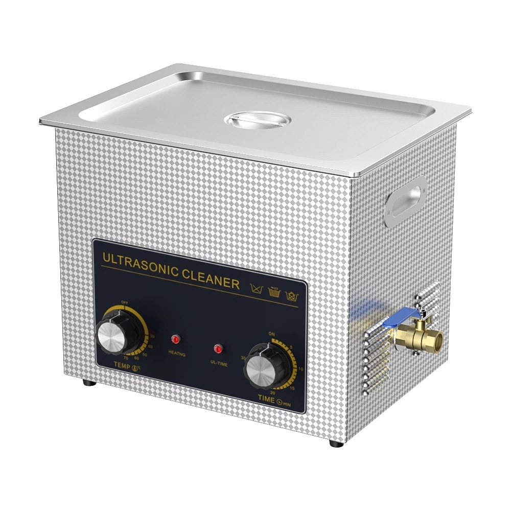 超音波洗浄機 大型 業務用 加熱 超音波 クリーナー 10L スタンレス 機械操作 超音波 洗浄機
