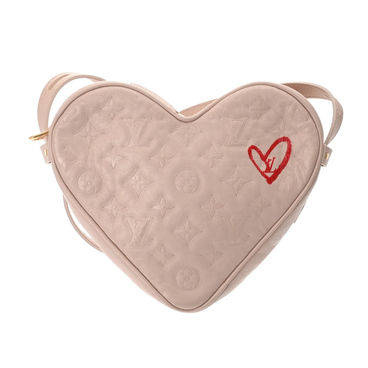 モノグラム サック クール フォーリンラブ モノグラムパターン ピンク M58738 レディース レザー ショルダーバッグ ABランク 中古 銀蔵