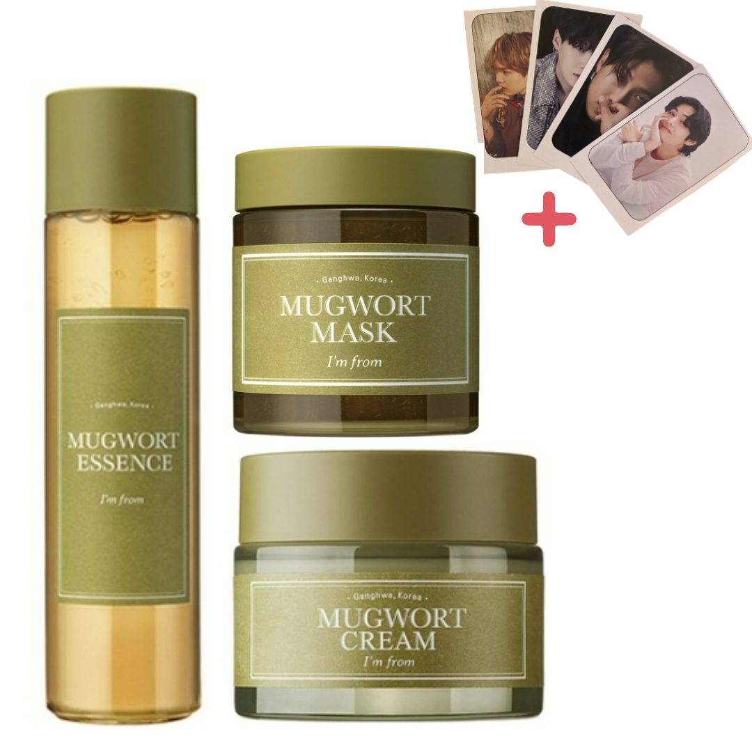 1+1+1[3点セット]マグワートコレクション(マグワートクリームエッセンスマスク)(BTSフォトカード2枚贈呈)