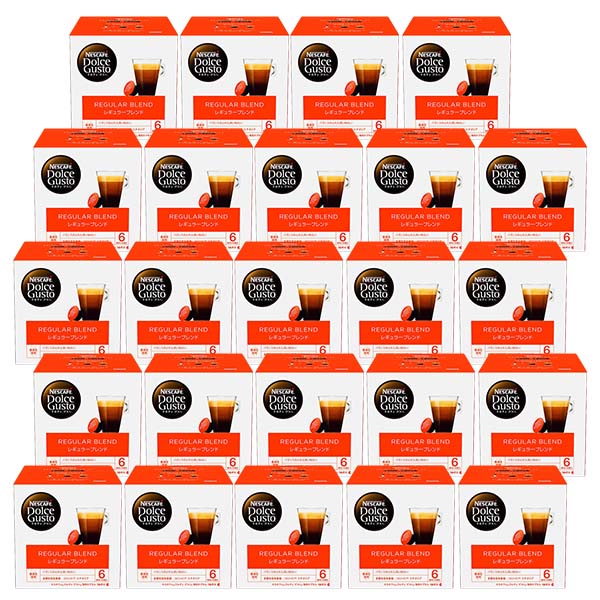 ネスカフェ ドルチェグスト 専用カプセル レギュラーブレンド24箱【4営業日以内に出荷】ネスレ ネスカフェ コーヒー ホットコーヒー