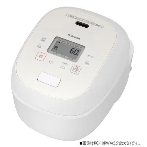 東芝 RC-18RWA(W) 真空ＩＨ炊飯器 炎 匠炊き １升炊き グランホワイト 23,659円