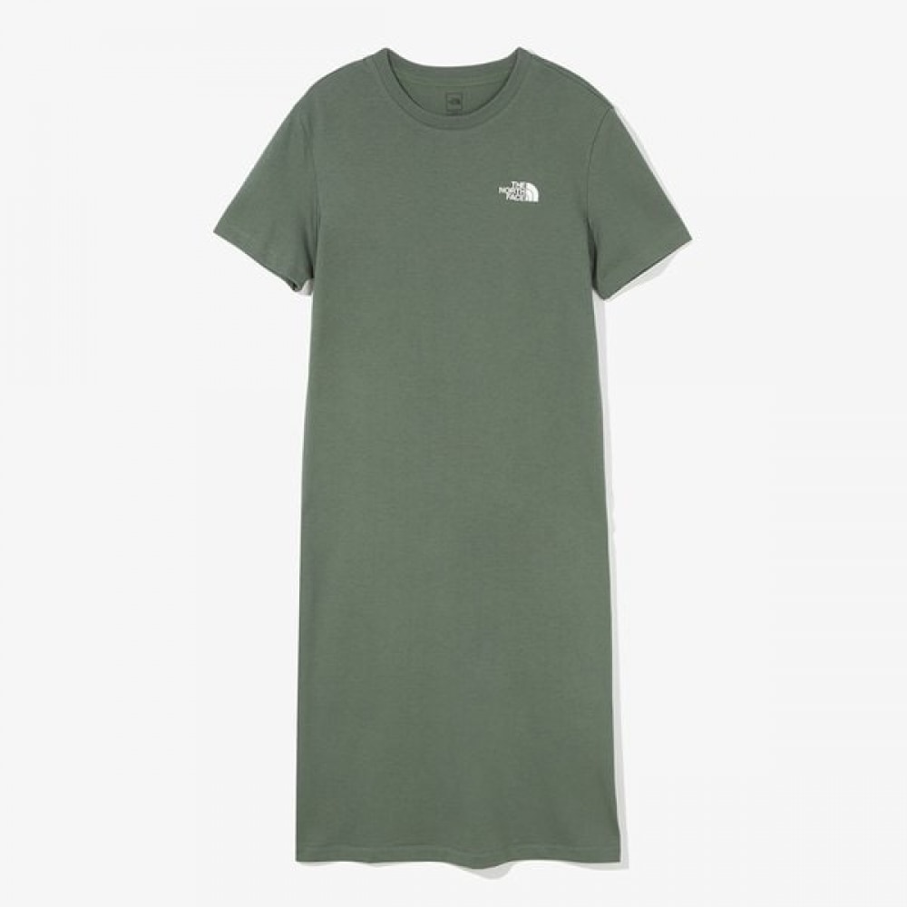 [ノースフェイス公式] NT7ZQ42B レディースエッセンシャル半袖マキシドレス